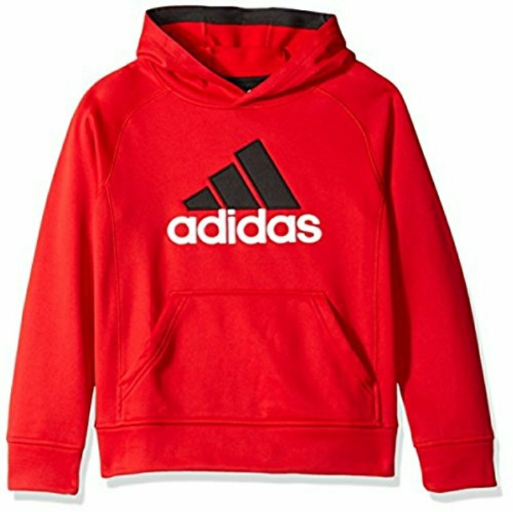 Boys or Girls red Adidas Sweatshirt